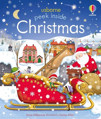 Peek Inside Christmas: A Christmas Holiday Book for Kids on Sale