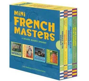 Mini French Masters Boxed Set: 4 Board Books Inside! Online now