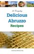 92 Everyday Delicious Abruzzo Recipes: A Delicious Italy Book For Discount