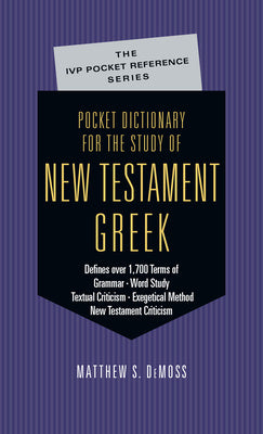 Pocket Dictionary for the Study of New Testament Greek Online