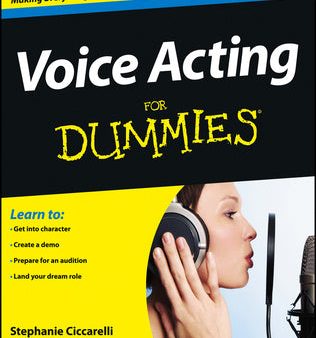 Voice Acting For Dummies Online Sale