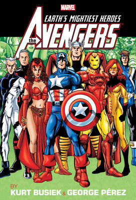 Avengers by Busiek & Perez Omnibus Vol. 2 George Perez 25th Issue Cover [New Pri Nting] Hot on Sale