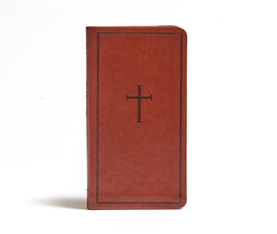 CSB Single-Column Pocket New Testament, Brown Leathertouch For Discount