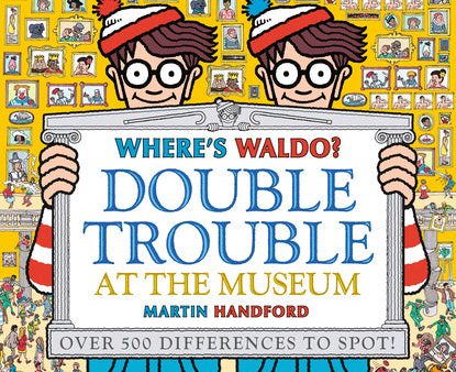 Where s Waldo? Double Trouble at the Museum: The Ultimate Spot-The-Difference Book Online Hot Sale