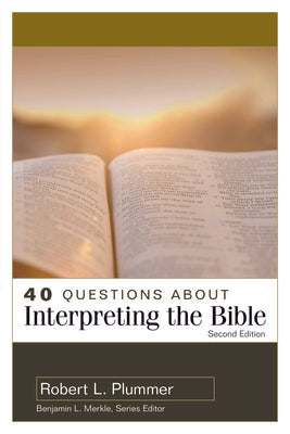 40 Questions about Interpreting the Bible Sale