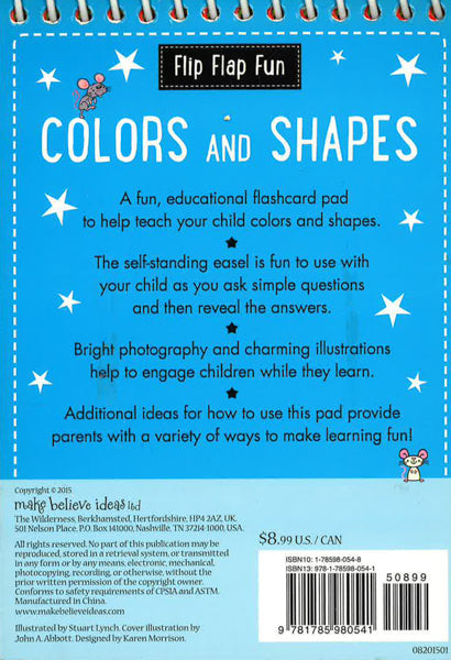 Colors And Shapes (Flip Flap Fun) on Sale