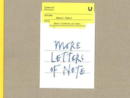 More Letters Of Note Sale